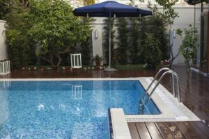 How to remove copper stains from pool